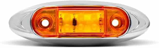 Amazon.com: Amber Lens, Amber 6 LED Oval Marker Lights with